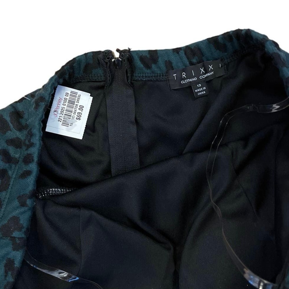 TRIXXI Strapless Bodycon Dress with Ruffle Hem - Picture 2 of 3